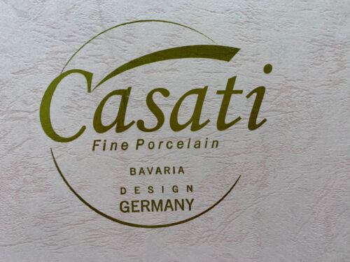 Casati Bavaria Germany Demitasse Cup and Saucer Set of 6 - Picture 2 of 6