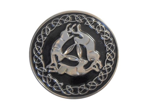 Liebre Luna Pagana Nudos Celtas Pentagrama Wicca Gótico Wicca Cruz Druida Insignias - Imagen 29 de 35