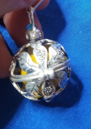 Harmony Chime Pendant ๐บ Angel Caller Silver Ball ๐บ FREE POST - Picture 3 of 4
