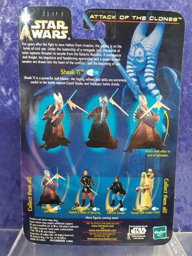 Star Wars Attack of the Clones 2002 MOC 10 Shaak Ti Jedi Master #2589 - Picture 3 of 3