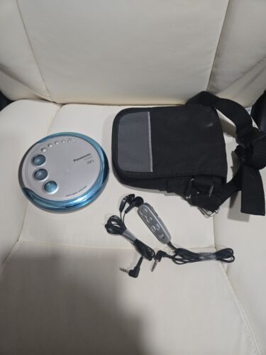 Working Panasonic Sl-Sx420 Mp3 Player Portable Anti-Skip W/remote & Headphones