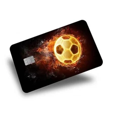 Soccer Ball Credit Card Skin/Credit Card Sticker- Soccer Ball Skin/Sticker