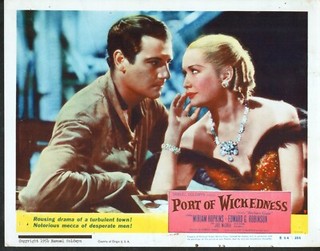 Port of Wickedness (R1954) 11x14 lobby card #7