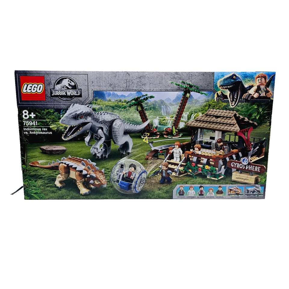 LEGO® Jurassic World™ 75941 Indominus Rex vs Ankylosaurus Dino Gyrosphere
