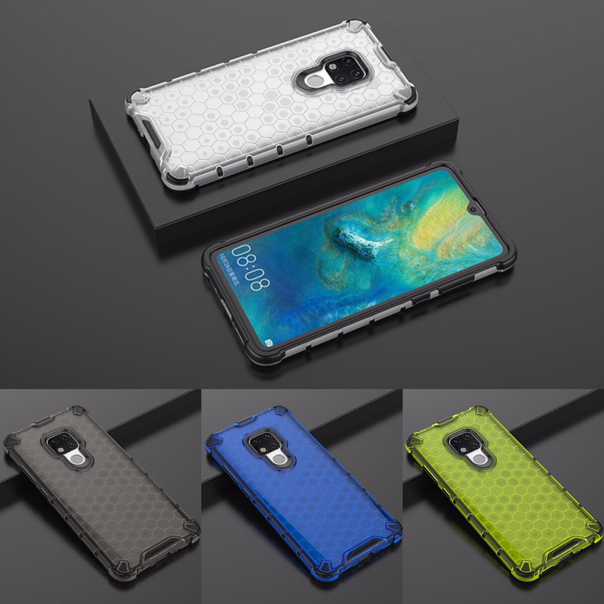 For Huawei Mate 20 Mate 20 X Mate 20 Pro Hybrid Shockproof Armor Case Cover-image