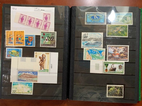 New Caledonia Stamps in Stock Album 98% Mint OG From 1892-1988 (CV $580+) - Picture 4 of 12