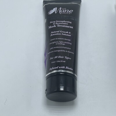 The Mane Choice Deep Strengthening & Restoration Mask Treatment All Hair Styles