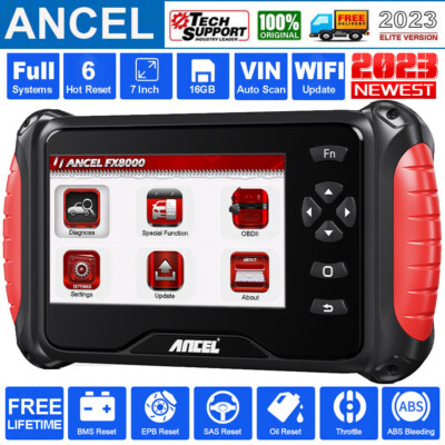 ANCEL FX8000 Profi KFZ Diagnosegerät Auto OBD2 Scanner ALLE SYSTEM Auslesegerät
