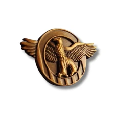 US Army Ruptured Duck WWII Honorable Discharge Lapel Hat Pin 1-inch