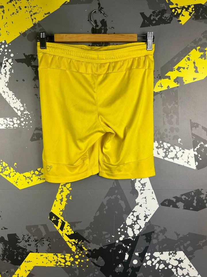 Pantalones cortos de fútbol americano local Borussia Dortmund BVB amarillo Puma joven M ig93 Foto 2 de 4