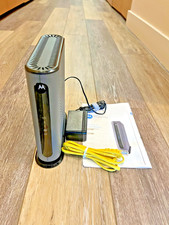 Motorola MB8600 DOCSIS 3.1 Cable Modem w/Power Cord. Ethernet cable manual