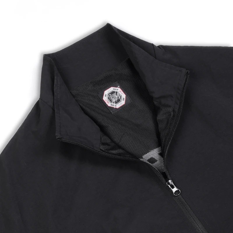 Jinx Team Black Windbreaker Jacket Unisex Y2K Streetwear Sports
