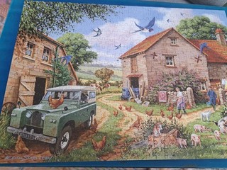 House of Puzzles big 500 piece jigsaw 'Farmers Wife'