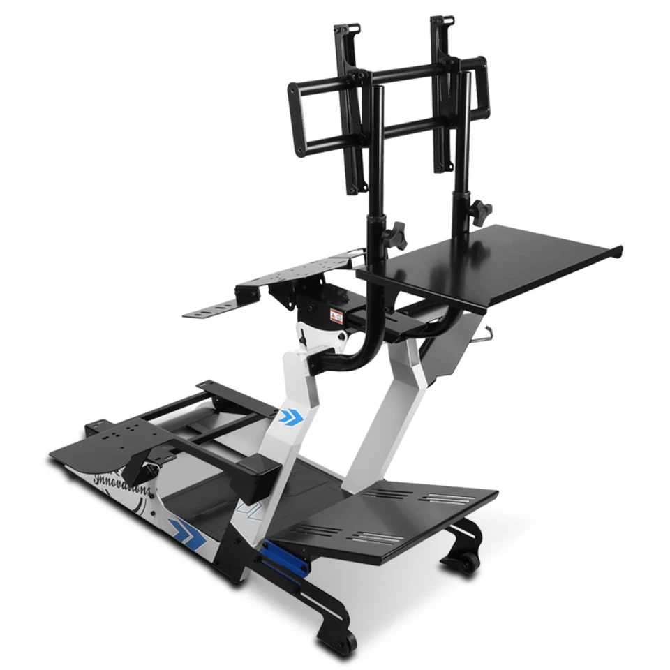 NRG FRP-APEX Universal Adjustable Racing Simulator Cockpit Steering Wheel Stand - Image 3 of 4