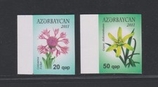Azerbaijan 2011 Garabagh Flowers MNH aXF/S Imperforate A1370