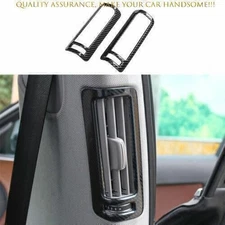 For Audi A6 A7 s6 s7 2019-2022 Carbon Fiber Steel B Post Air Outlet Vent Frame