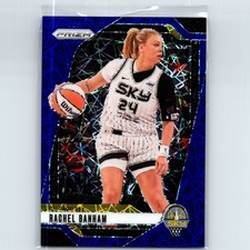 2024 Panini Prizm WNBA Rachel Banham #25 Blue Velocity Prizm Chicago Sky