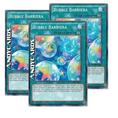 BUBBLE BARRIER 3x   (Bubble Barrier)   Common   CORE IT058   1Ed   Yugioh!