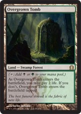 Overgrown Tomb - Near Mint MTG Return to Ravnica