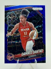2025 Panini Prizm WNBA #42 Damiris Dantas Blue Velocity Prizms 1