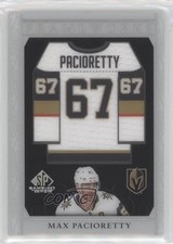 2021-22 Upper Deck SP Game Used Frameworks Max Pacioretty #F-MP 0c3
