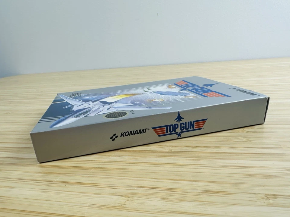 1987 Konami Nintendo NES Top Gun Video Game Minty Box CIB - Image 3 of 4