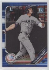 2019 Bowman Draft Chrome Blue Refractor 12/150 Jake Sanford #BDC-82 1k7b