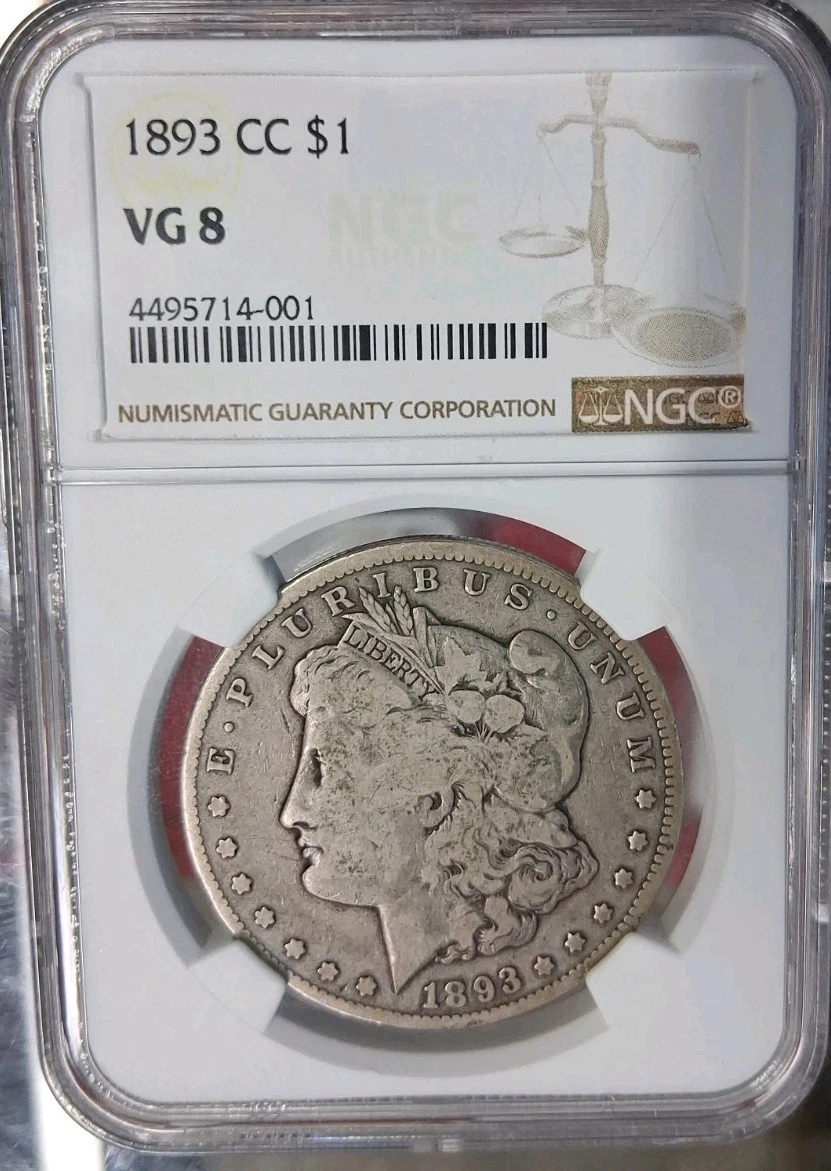 Carson City Grade VG 8 Morgan US Dollars (1878-1921) for sale | eBay