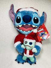 16  NWT Gemmy Lilo and Stitch Stitch Santa Christmas Plush Holiday Disney