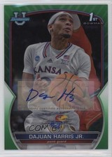 2022 Bowman U Chrome Prospect Green Refractor 39/99 Dajuan Harris Jr Auto 0lb8