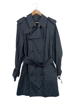 AQUASCUTUM Trenchcoat Damen Mantel Gr. DE 36 blau klassischer Stil