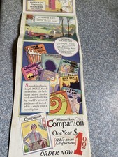 Vtg 1930&rsquo;s Advertising Wahl Eversharp Rosewood Fountain Pen Magazine Awards