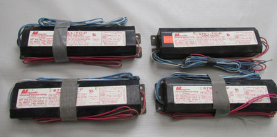 Lot of 4 MagneTek 679-L-TC-P Dimmer Ballast 277 VAC for (1) F40W, F30W T12 Lamps