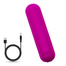 Massage Gun Deep Tissue, Handheld Electric Muscle Massager, High Purple