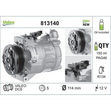 Kompressor Klimaanlage VALEO 813140 für Volvo Ford S80 II XC60 I S-Max Mondeo IV