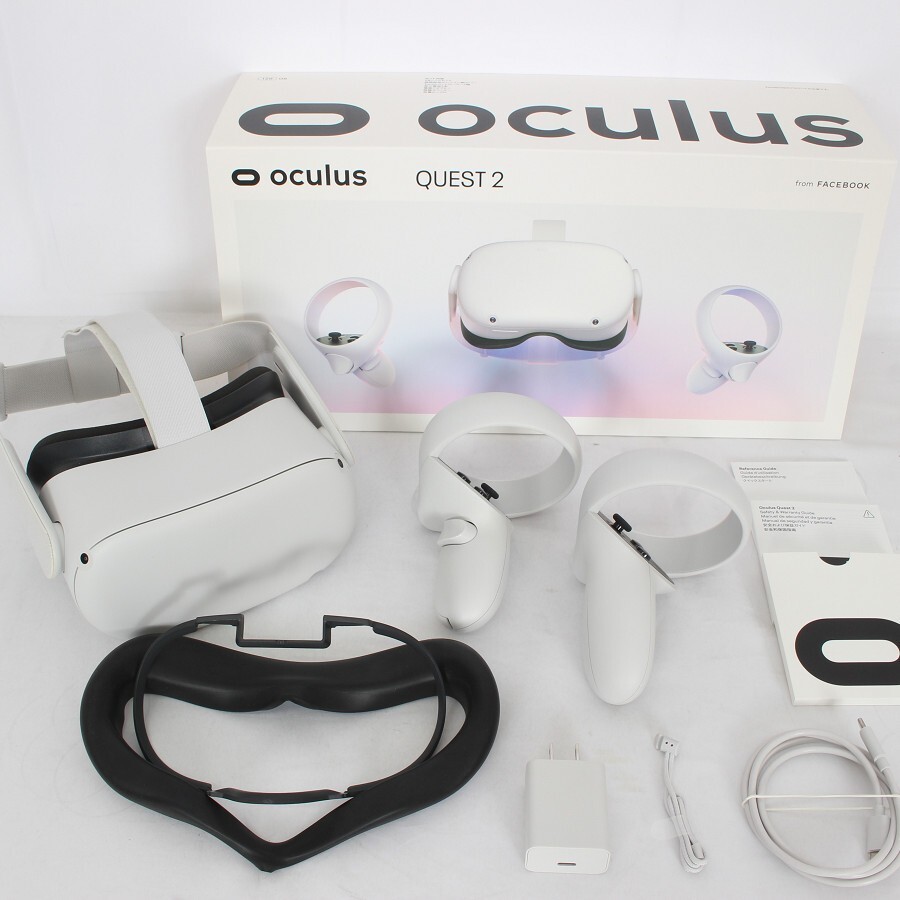 Oculus Quest2 128GB VR Head Mounted Display Headset Meta Main Unit 