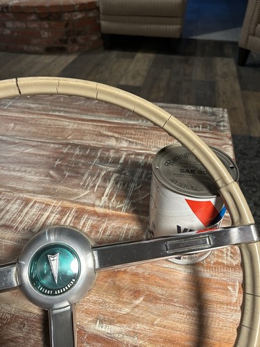 1967 1968 Pontiac GTO Lemans Tempest Original GM Standard Steering Wheel 3 Spoke - Bild 6 von 21