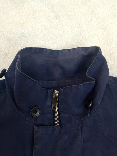 Rare Vintage Paul & Shark Hybrid Duffle Coat Jacket Wool Knit Men's Size M Italy image 20