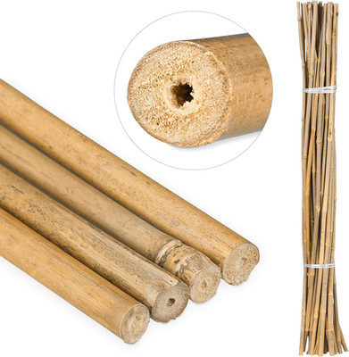 Bambusstäbe 105 cm Pflanzenstäbe 25 Stück Tonkinstäbe Rankhilfe Naturell Holz