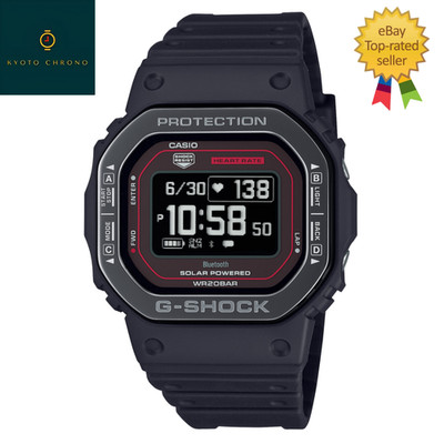 CASIO G-SQUAD DW-H5600MB-1A4JR BLACK Bluetooth NEW Japan Watch