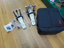 Pearl Eliminator Red Line Double Pedal Chain Drive with Case P2052C