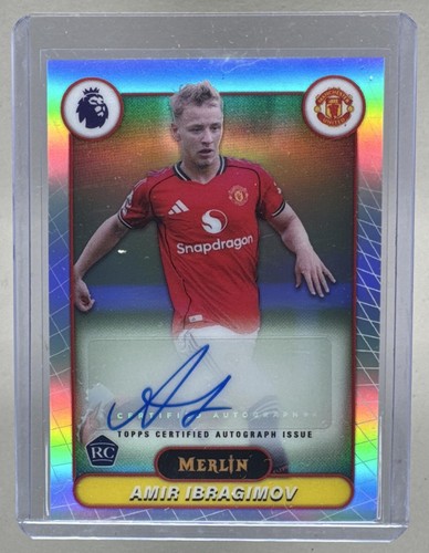 Amir Ibragimov 2026 Topps Merlin Premier League #MV-IV RC Rookie Auto