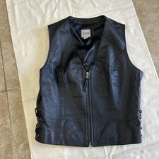 Wilsons Leather Maxima Vest Size Medium Women's Full Zip