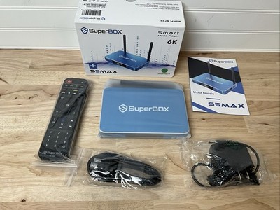 PARTS - SuperBox S5 MAX Android 12.0 , Bluetooth Voice Command Smart TV Box 6k