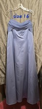 Bridesmade/Formal Dress Periwinkle Blue By Michael Angelo Size 16