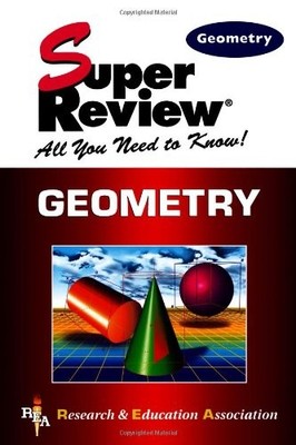 Geometry Super Review - paperback The Editors of REA|Geometry Study Gudies|E...