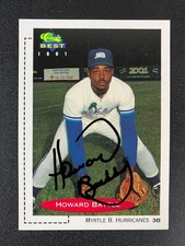 Howard Battle 1991 Classic Best Blue Jays In Person IP TTM Signed Auto Autograph