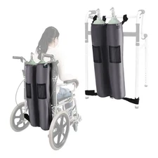 NEPPT Oxygen Tank Holder Portable Oxygen Cylinder Backpack For Wheelchair  Wa...