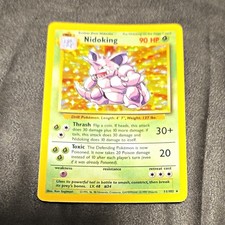 Wizards of the Coast Nidoking 11/102 Base Set Holo Rare English 1999 90HP on eBay