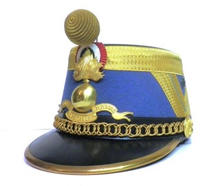 shako képi Officier instructeur école de Saint Cyr Indochine Verdun 14 18 39 45